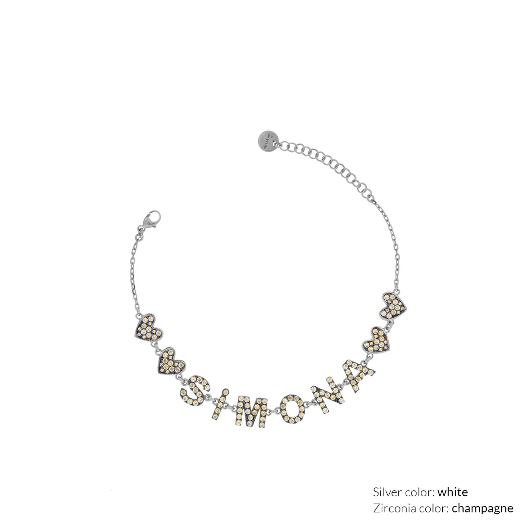 Bracciale Personalizzato con Zirconi - Image 11