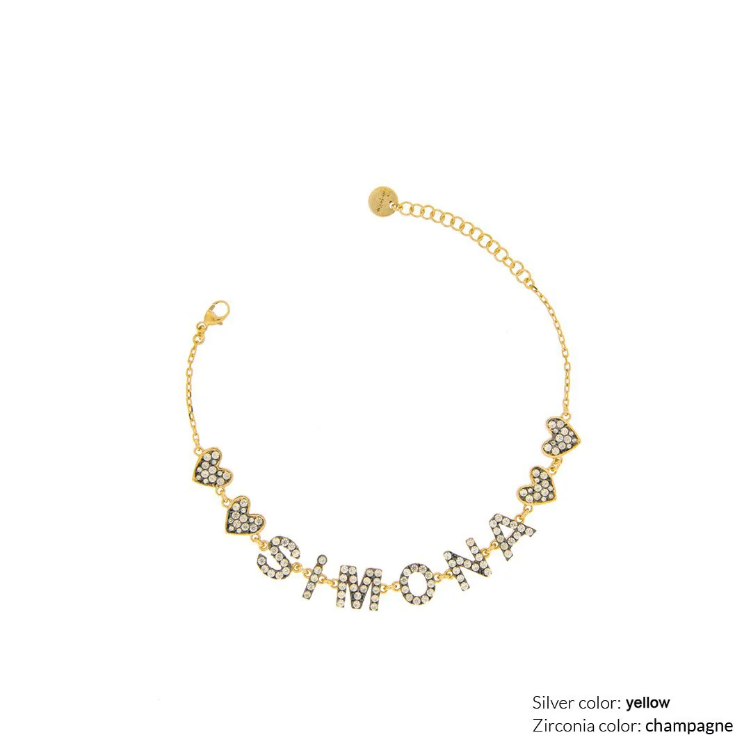 Bracciale Personalizzato con Zirconi - Image 19