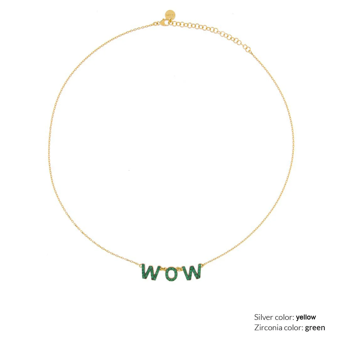Girocollo Personalizzabile con Zirconi - Image 28