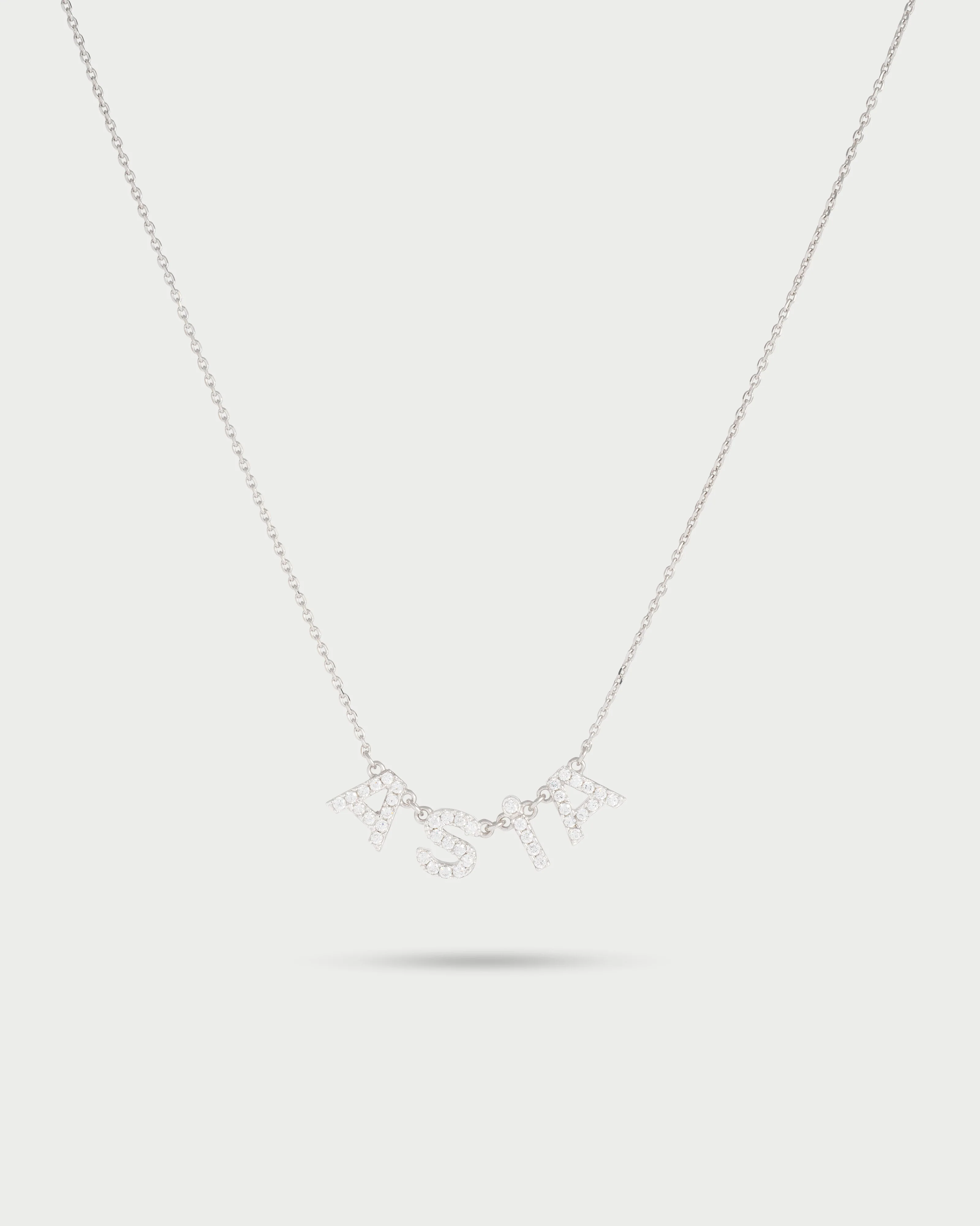 Girocollo Personalizzabile con Zirconi - Image 3