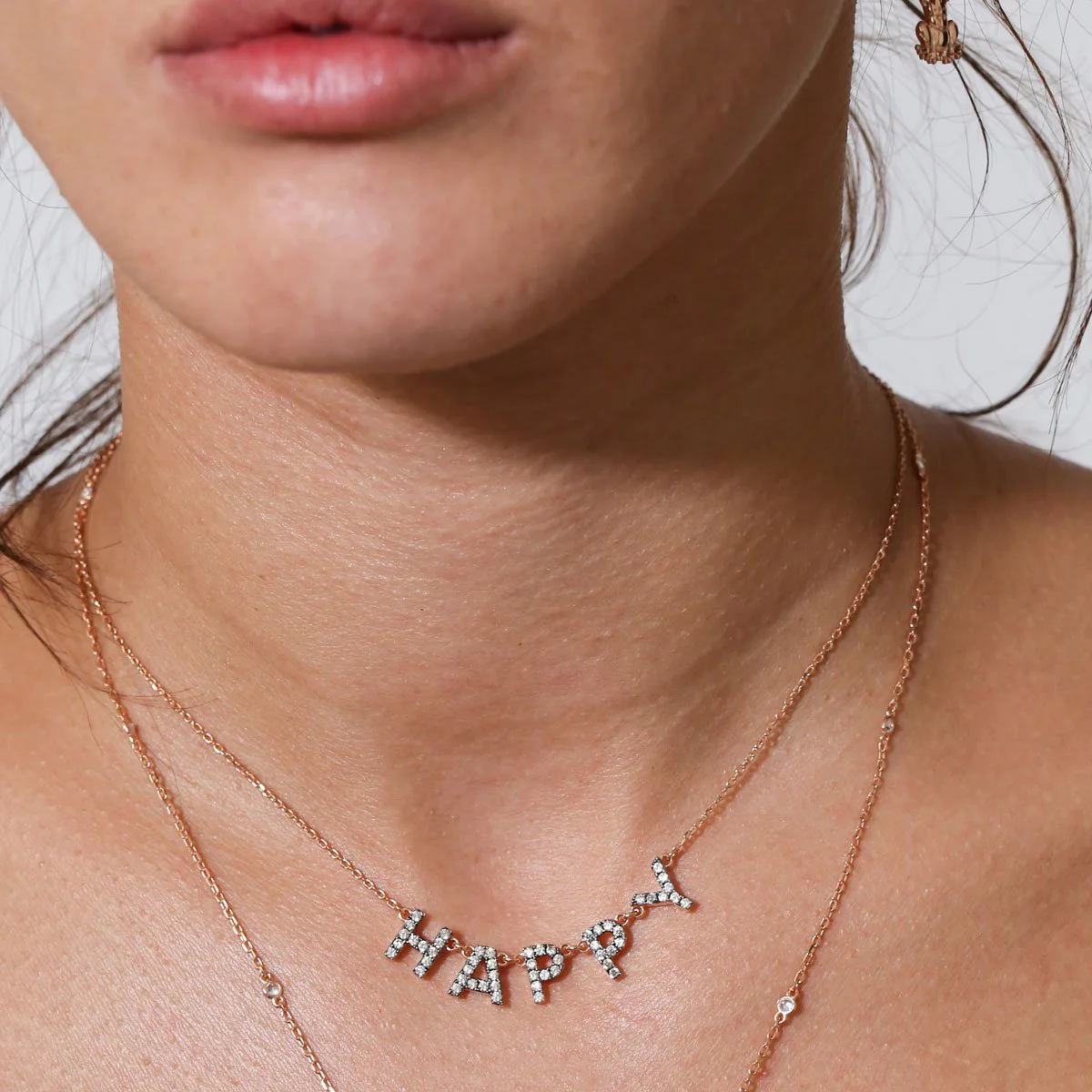 Girocollo Personalizzabile con Zirconi - Image 31